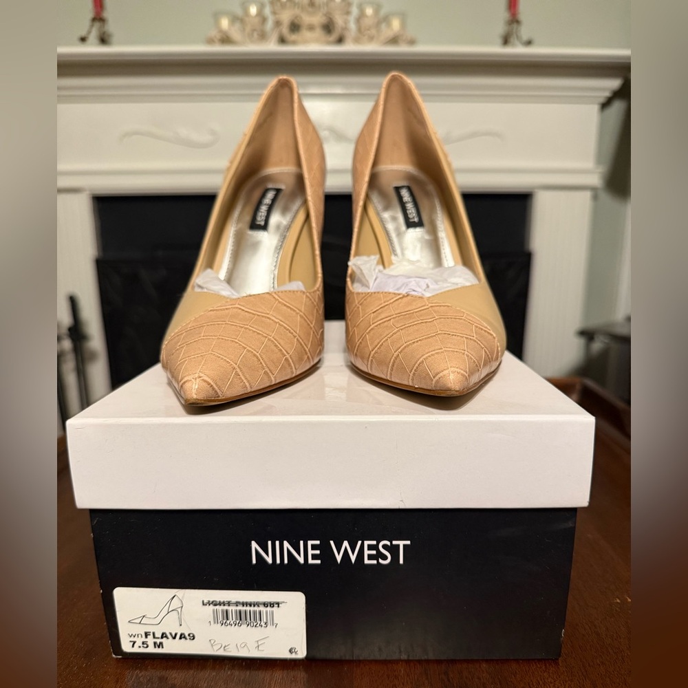 Nine West Tan Heels for Women